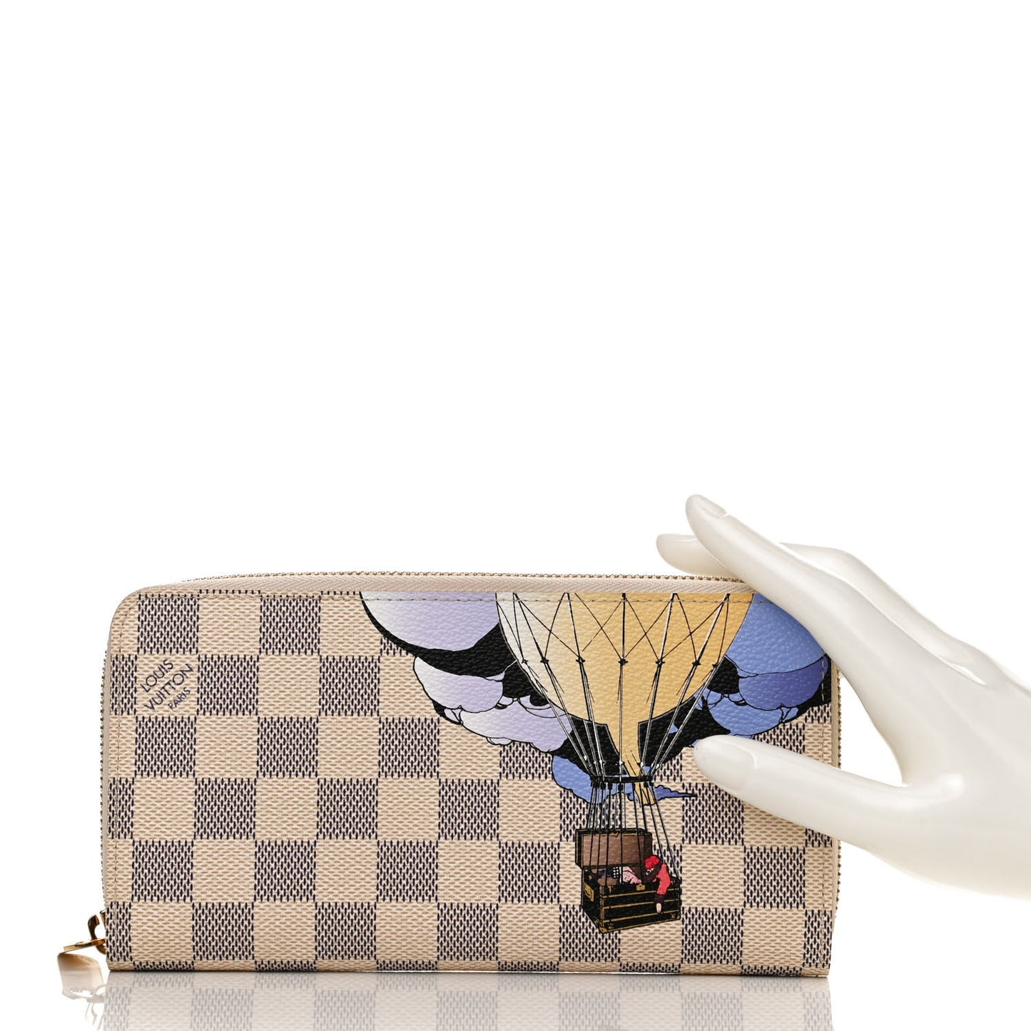 Damier Azur Illustre Zippy Wallet