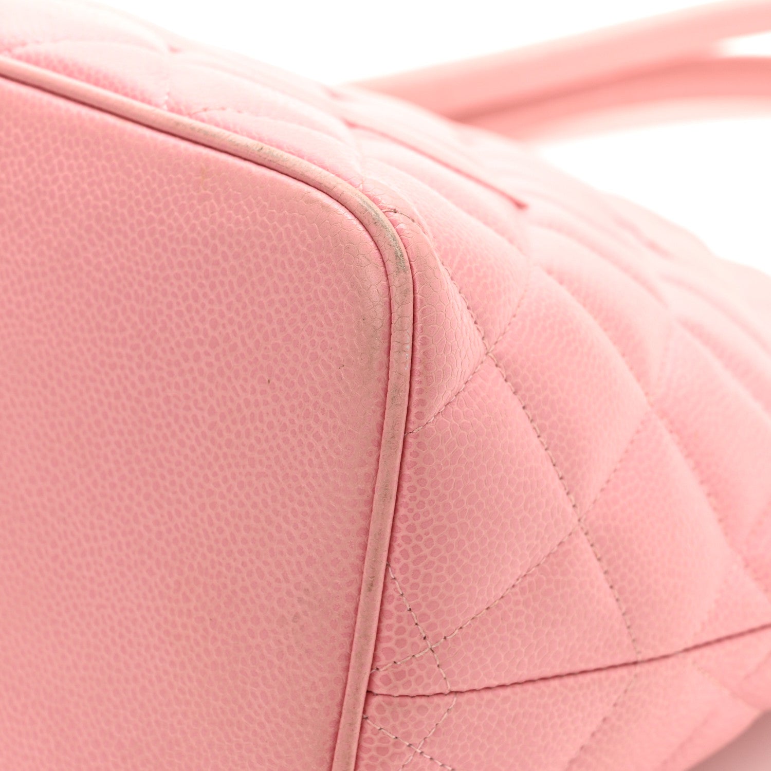 Chanel Caviar Quilted Medallion Tote Light Pink 12 of 15
