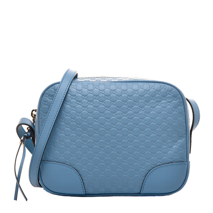 Gucci Microguccissima Mini Bree Messenger Bag Mineral Blue 1 of 9