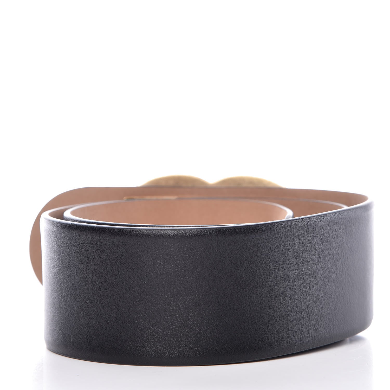 Chanel Calfskin CC Turn Lock Belt 75 30 Black 3 of 6