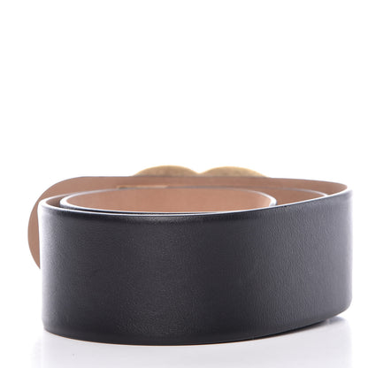 Chanel Calfskin CC Turn Lock Belt 75 30 Black 3 of 6