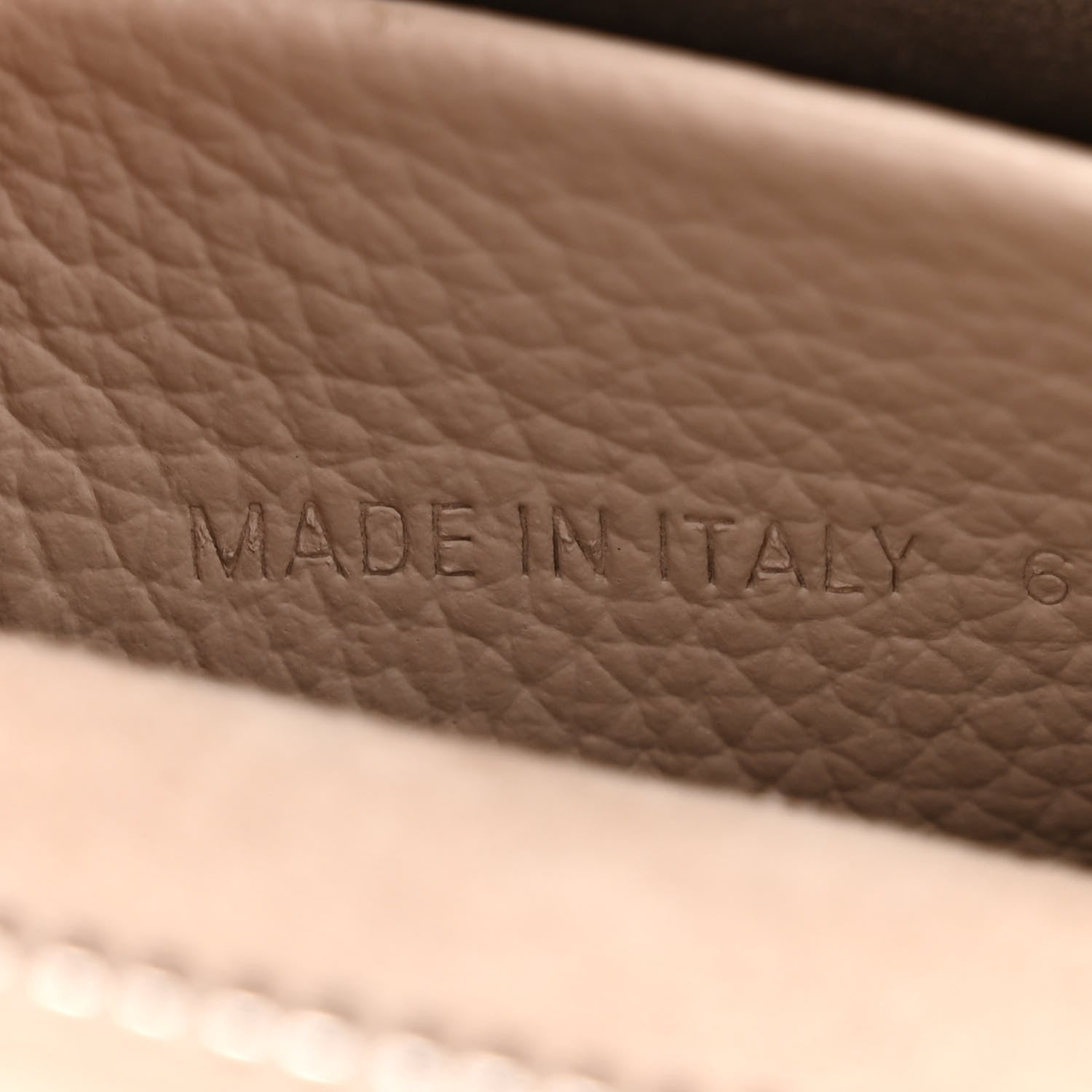 Balenciaga Calfskin Logo M Everyday Camera Bag Taupe 7 of 11