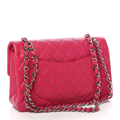 Chanel Caviar Quilted Small Double Flap Pink 2 of 9