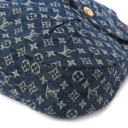 Louis Vuitton Denim Daily GM Gris Blue 7 of 8