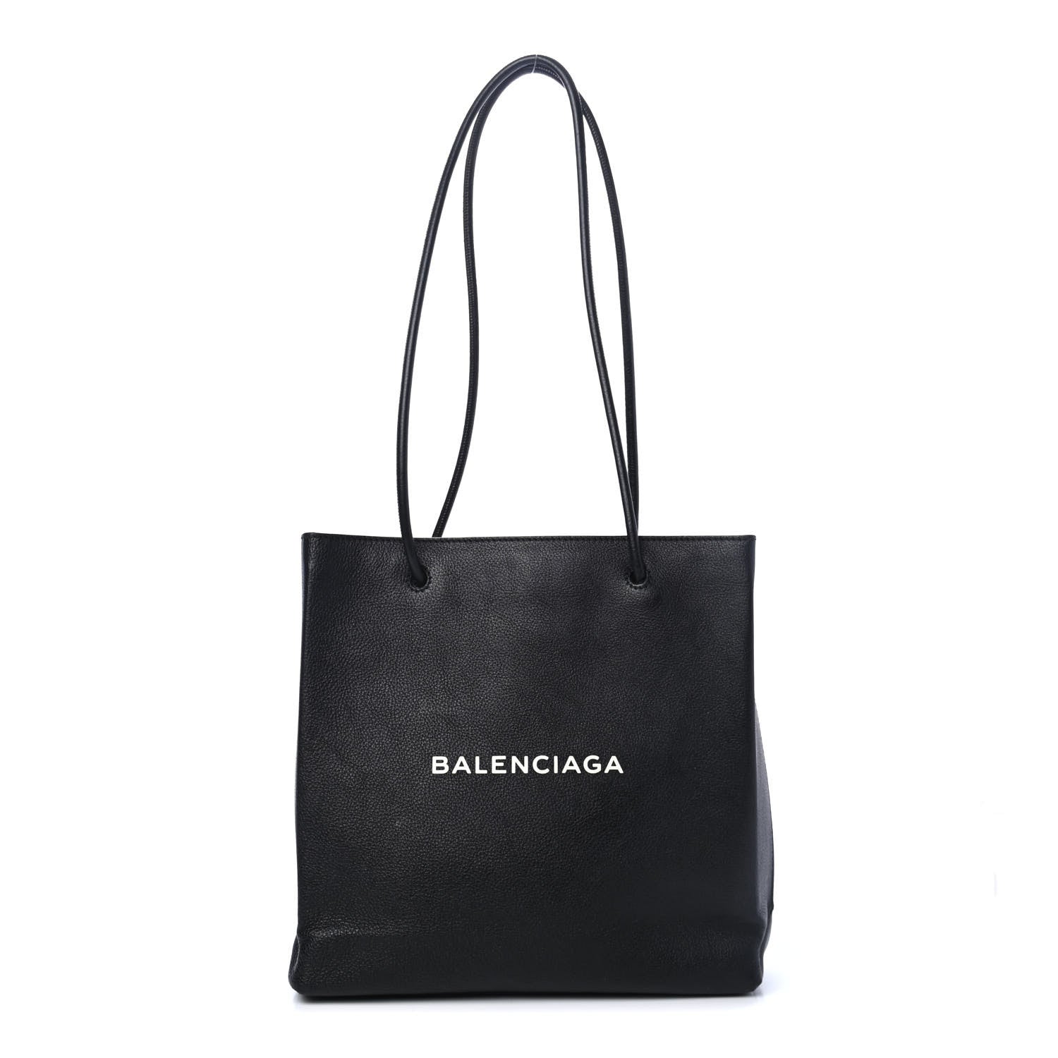 Balenciaga Calfskin Logo Shopping Tote 1 of 4