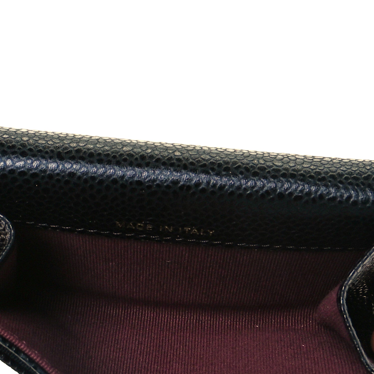 Chanel Caviar Quilted Flap Card Holder Wallet Black 13 of 16