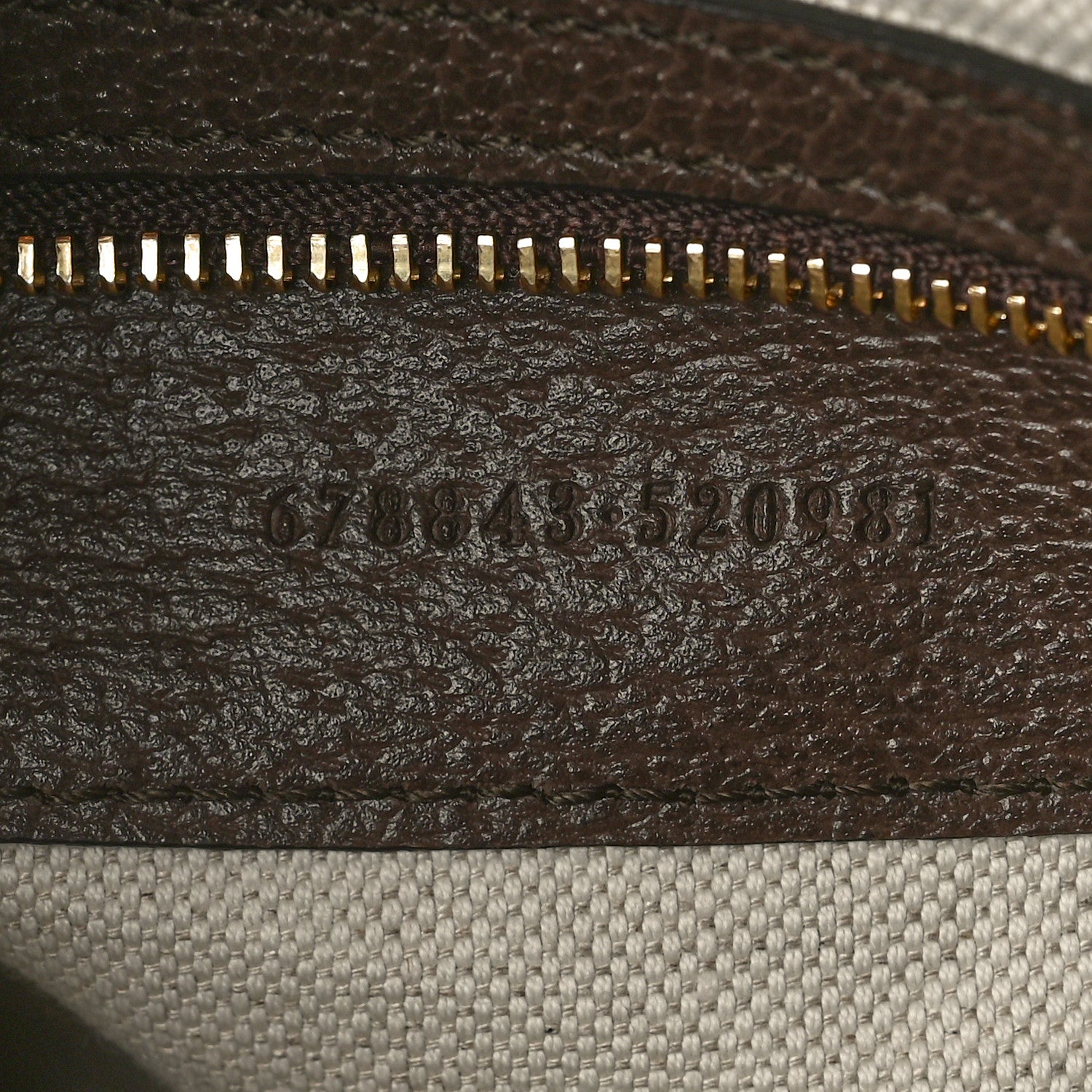 Gucci GG Supreme Monogram Web Geometric Small Jackie 1961 Beige Multicolor Brown Sugar 7 of 10