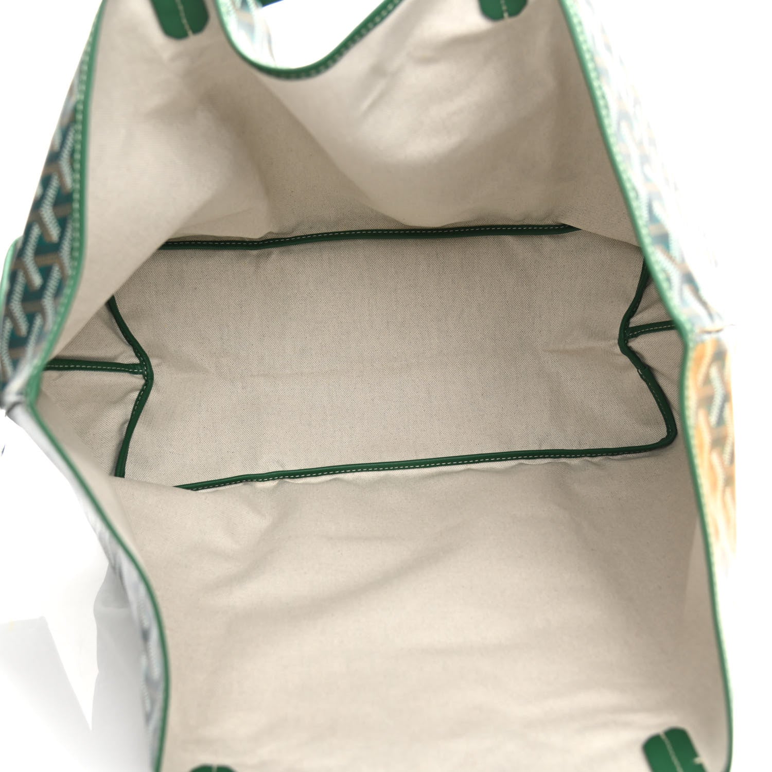 Goyard Goyardine Saint Louis GM Green 10 of 17
