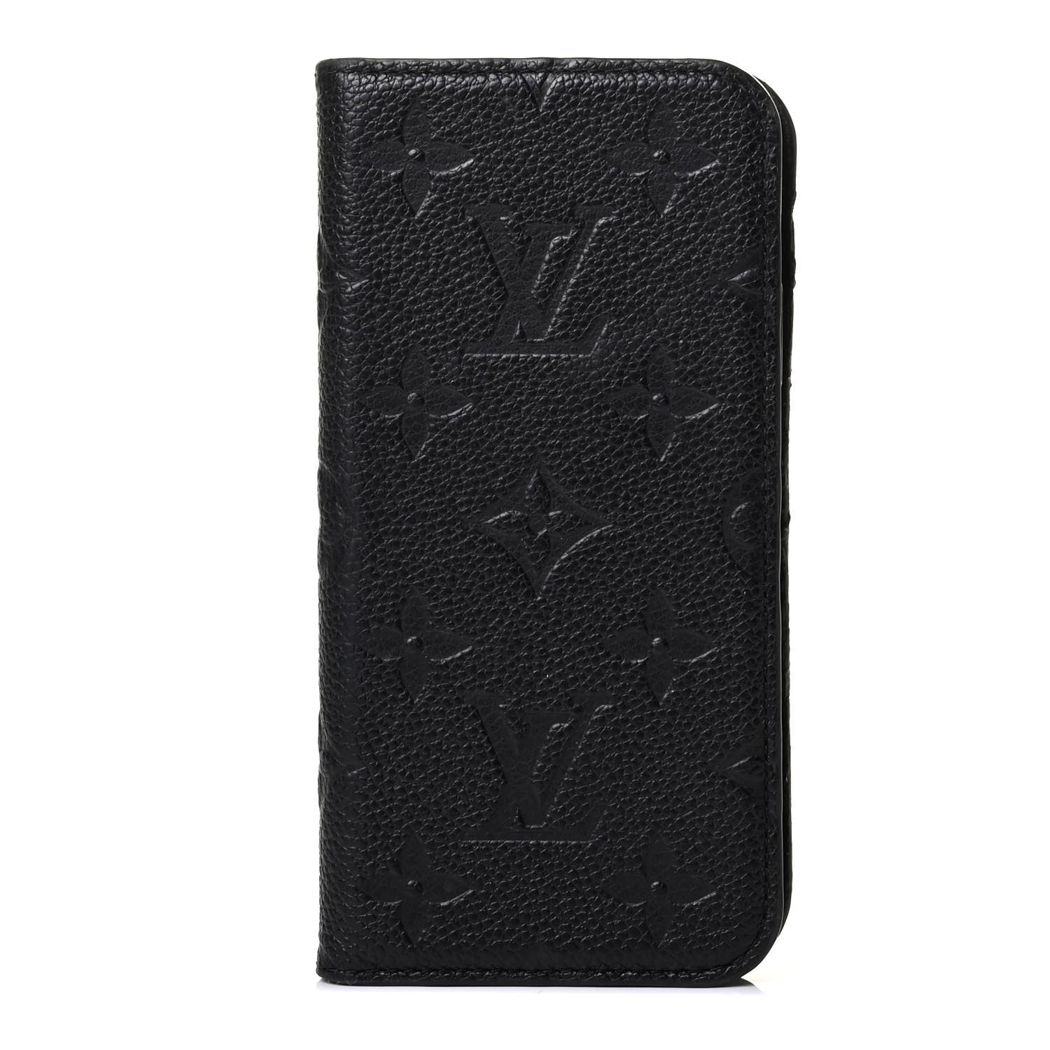 Louis Vuitton Empreinte iPhone X/XS Folio Case Black 1 of 6