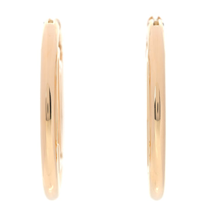 Louis Vuitton Metal Louise Hoop Earrings Gold 1 of 4