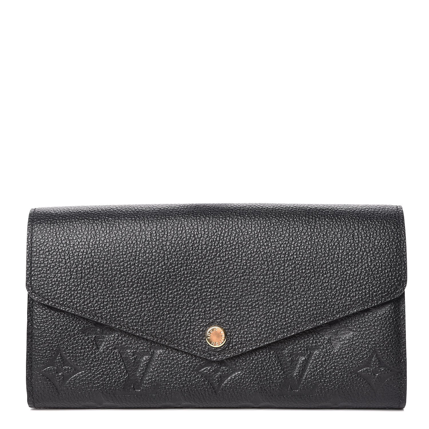 Louis Vuitton Empreinte Sarah Wallet NM Black 1 of 8