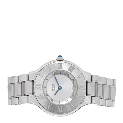 Cartier Stainless Steel 31mm Must De 21 Quartz Watch 2 of 4