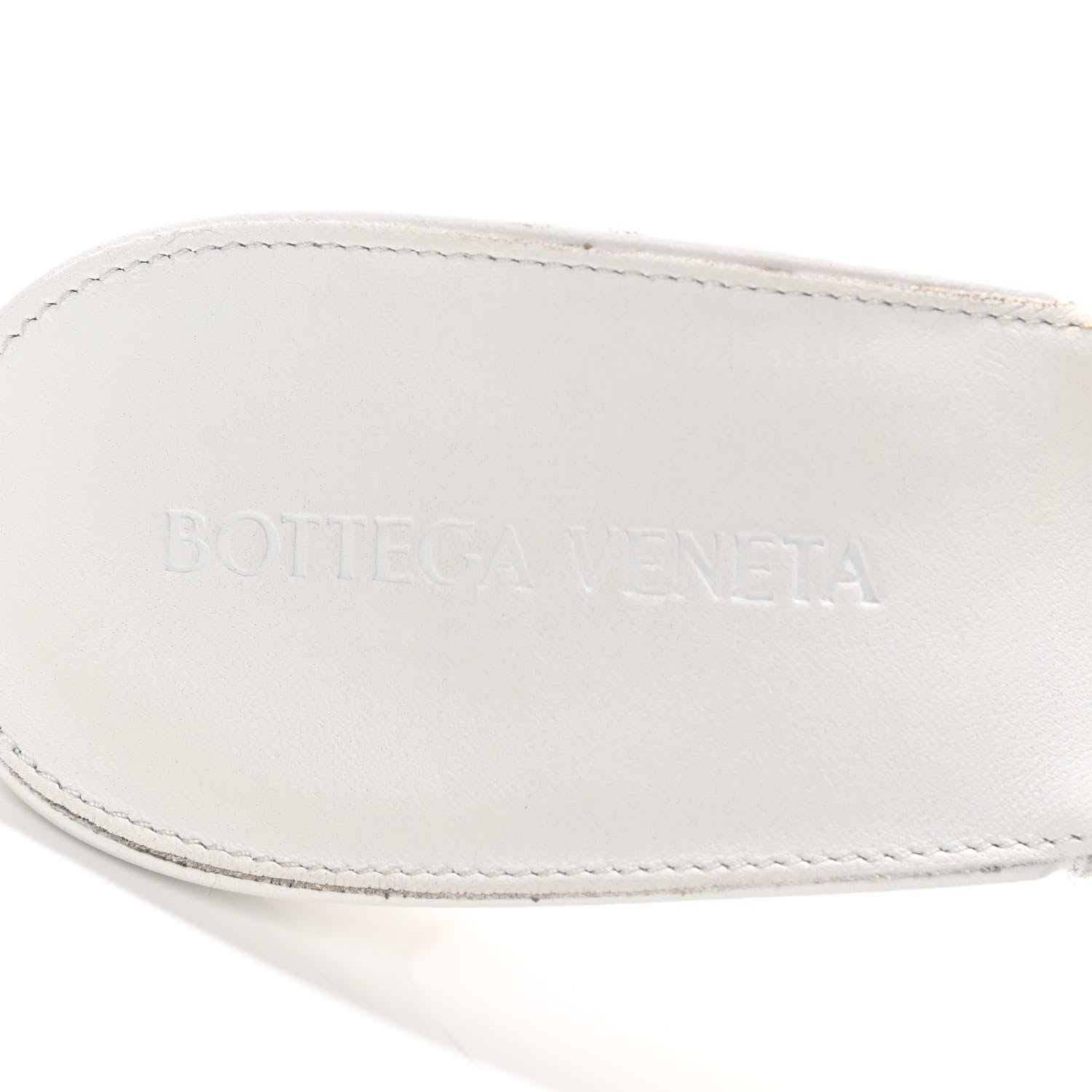 Bottega Veneta Nappa Maxi Intrecciato Lido Mule Sandals 40.5 Optic White 7 of 8