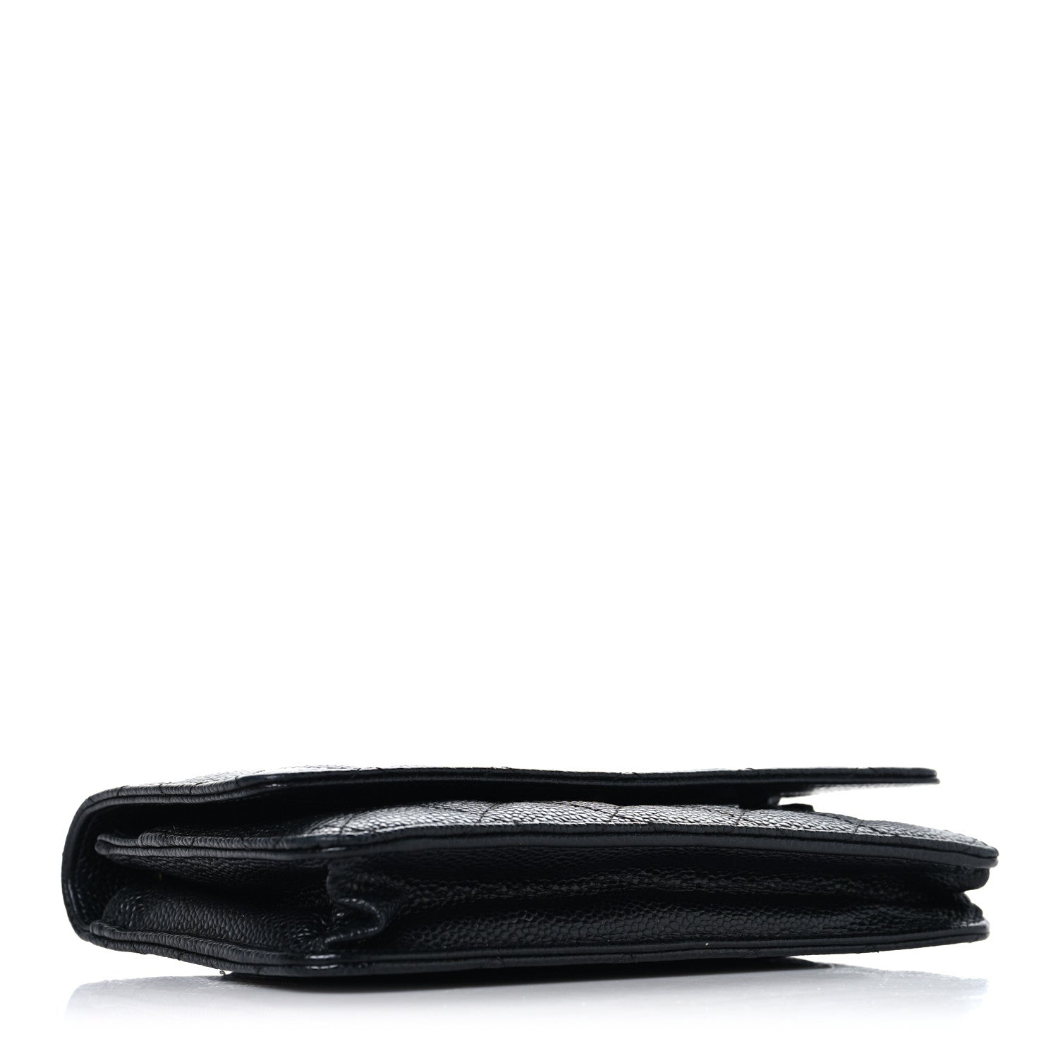 Chanel Caviar Quilted Wallet On Chain WOC Black 4 of 12