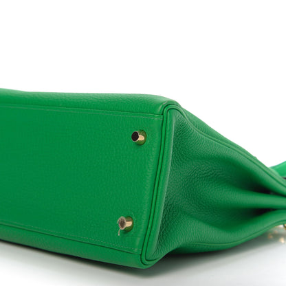 Hermes Togo Kelly Retourne 32 Bambou 8 of 10