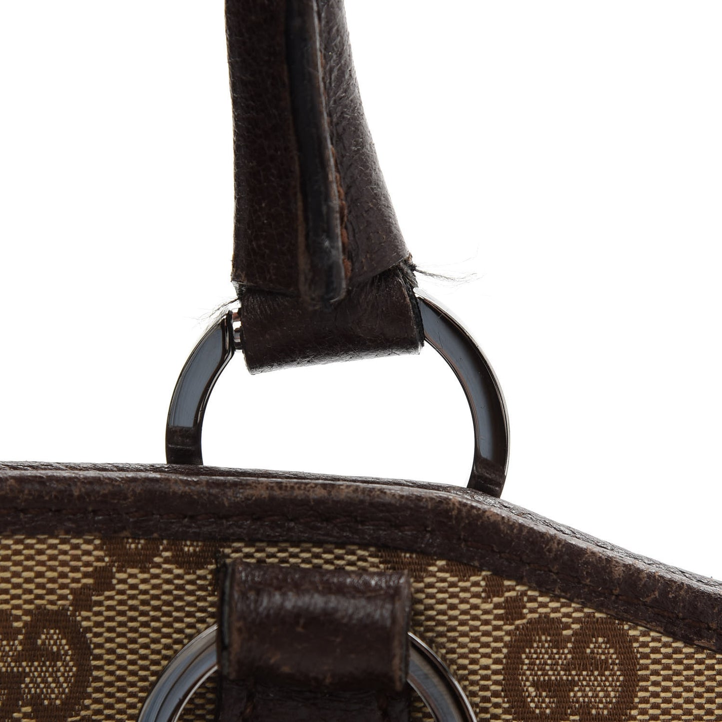Monogram Shoulder Bag Dark Brown