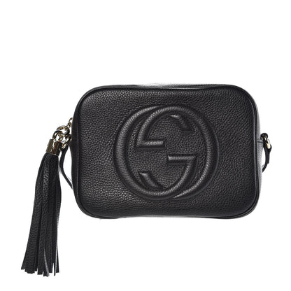 Gucci Pebbled Calfskin Small Soho Disco Bag Black 1 of 8