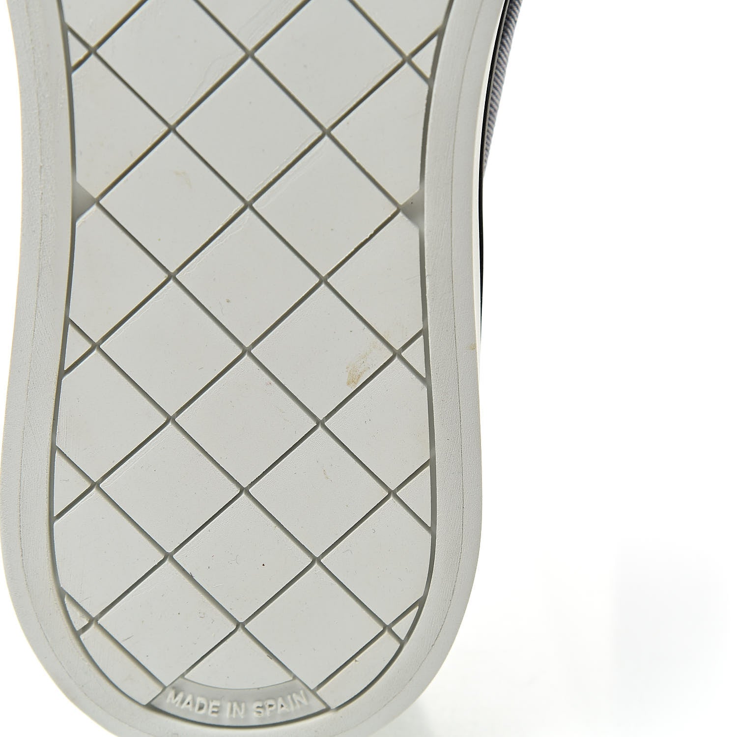 Chanel Printed Fabric Low Top Logo Sneakers 38.5 White Black 7 of 9