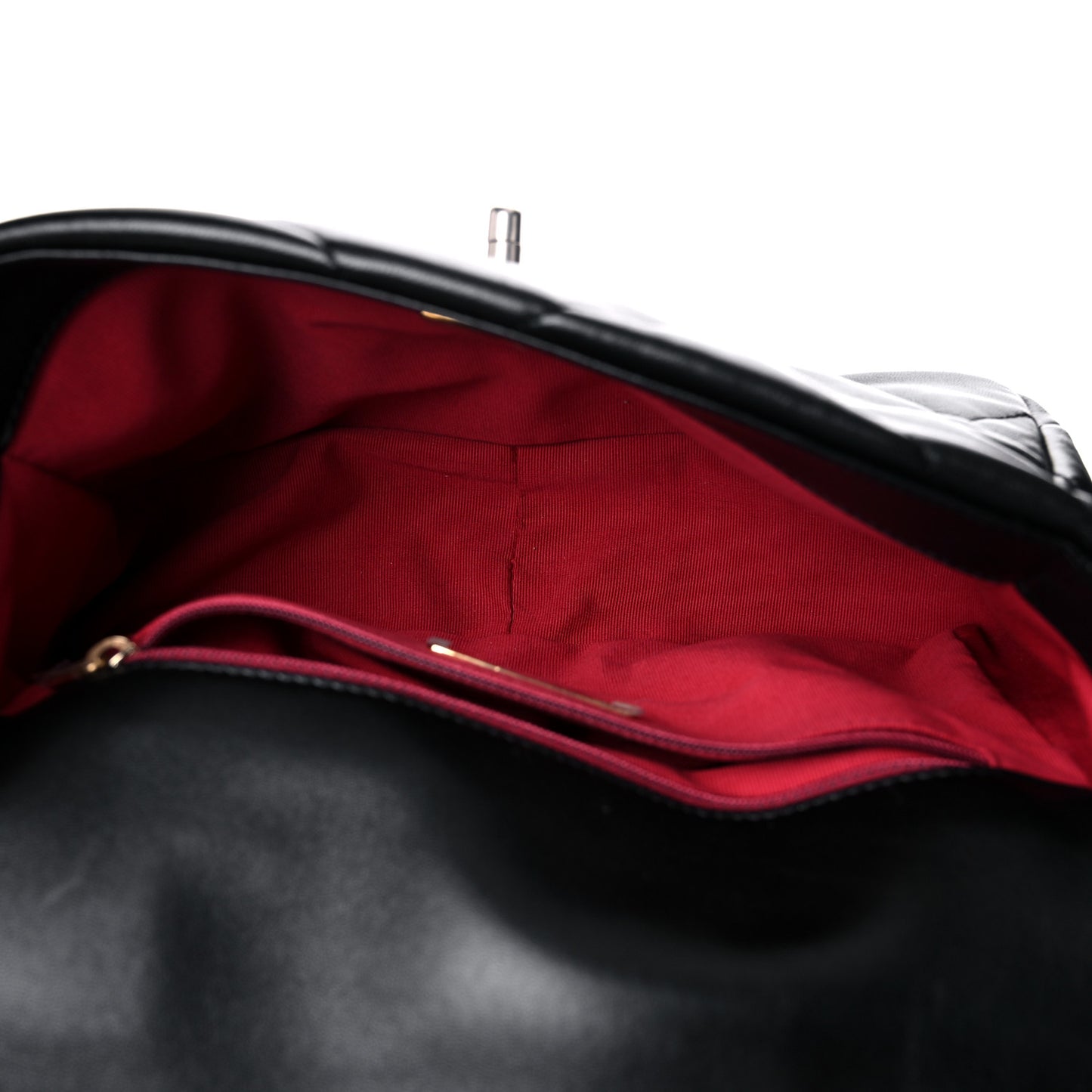 Lambskin Quilted Medium Chanel 19 Flap Black