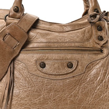 Balenciaga Agneau Classic Hardware City Latte Beige 9 of 11