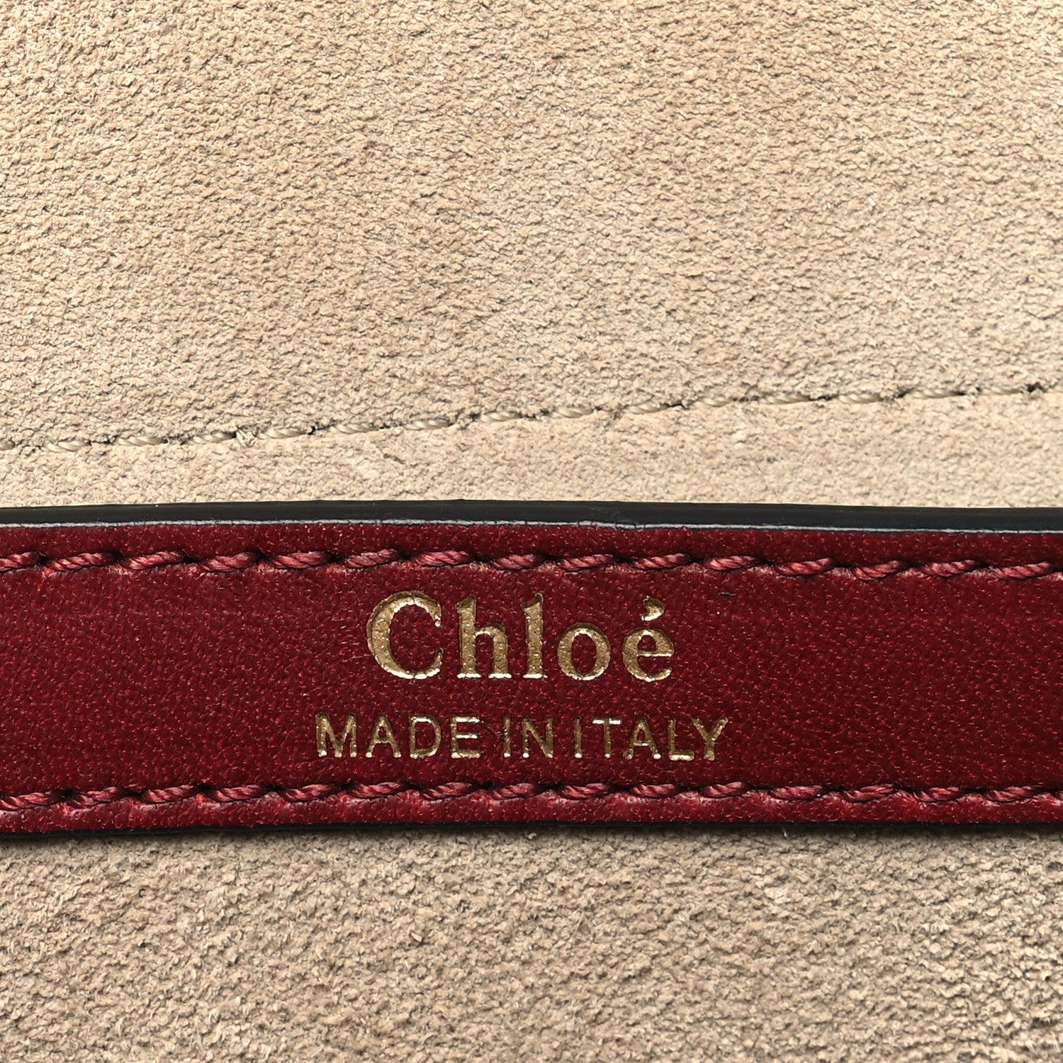 Chloe Calfskin Braided Small Hudson Shoulder Bag Sienna Red 6 of 10