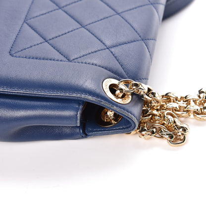 Chanel Lambskin Quilted Large Chic With Me Flap Navy 11 of 17
