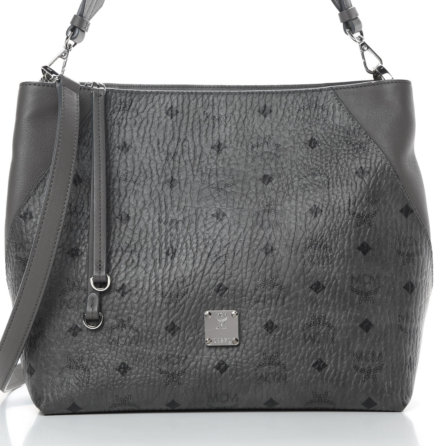 MCM Visetos Medium Klara Hobo Grey 8 of 15