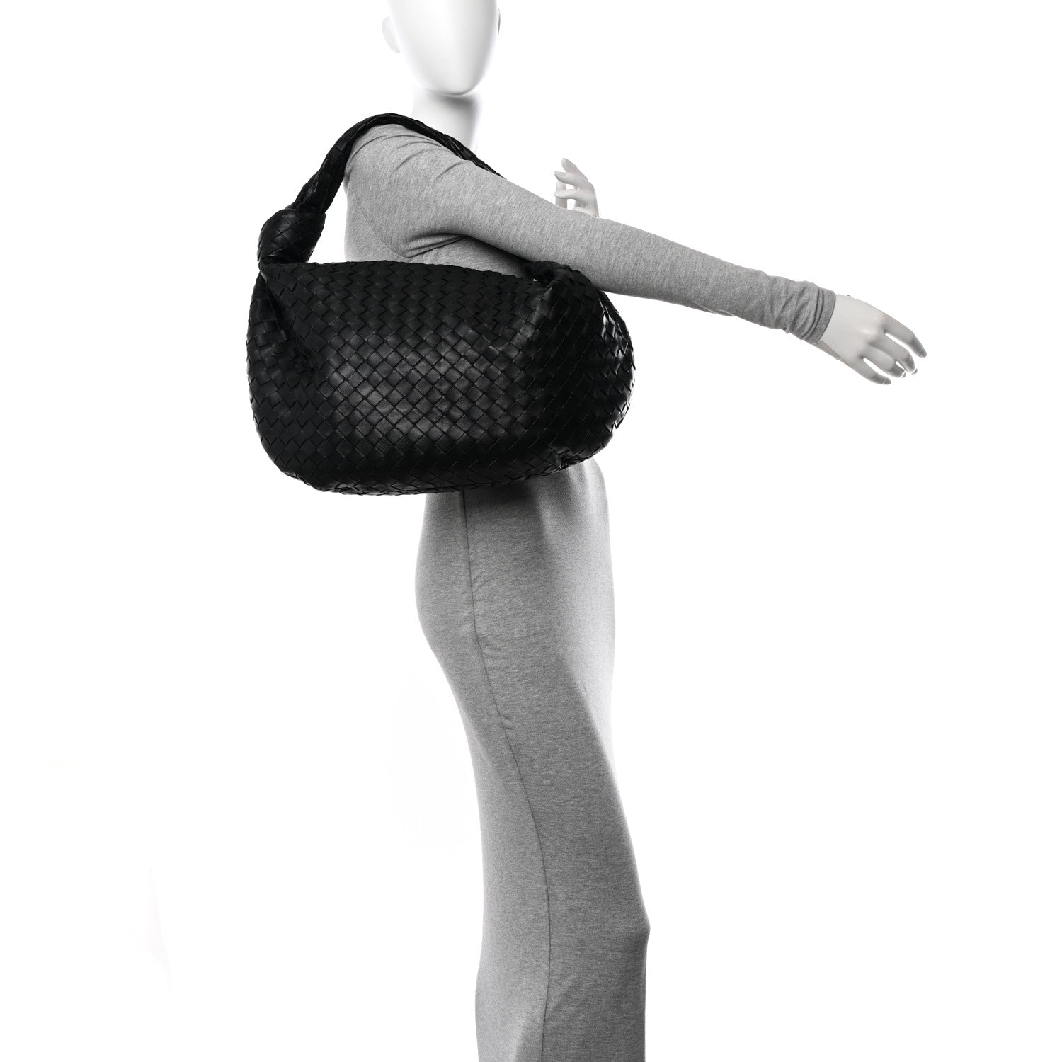 Bottega Veneta Nappa Intrecciato Medium Jodie Black 2 of 11