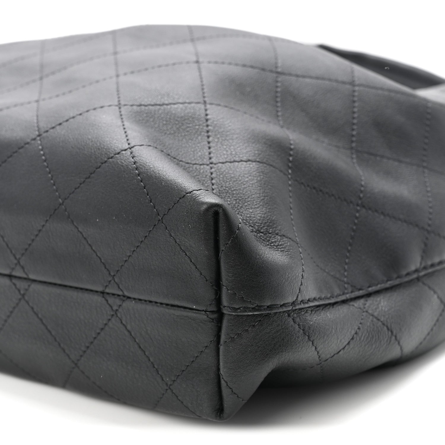 Chanel Calfskin Quilted Maxi Hobo Black 10 of 10