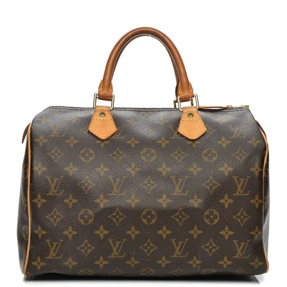 Louis Vuitton Monogram Speedy 30 1 of 12