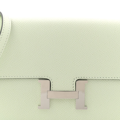 Hermes Epsom Constance Long To Go Wallet Vert Fizz 7 of 10