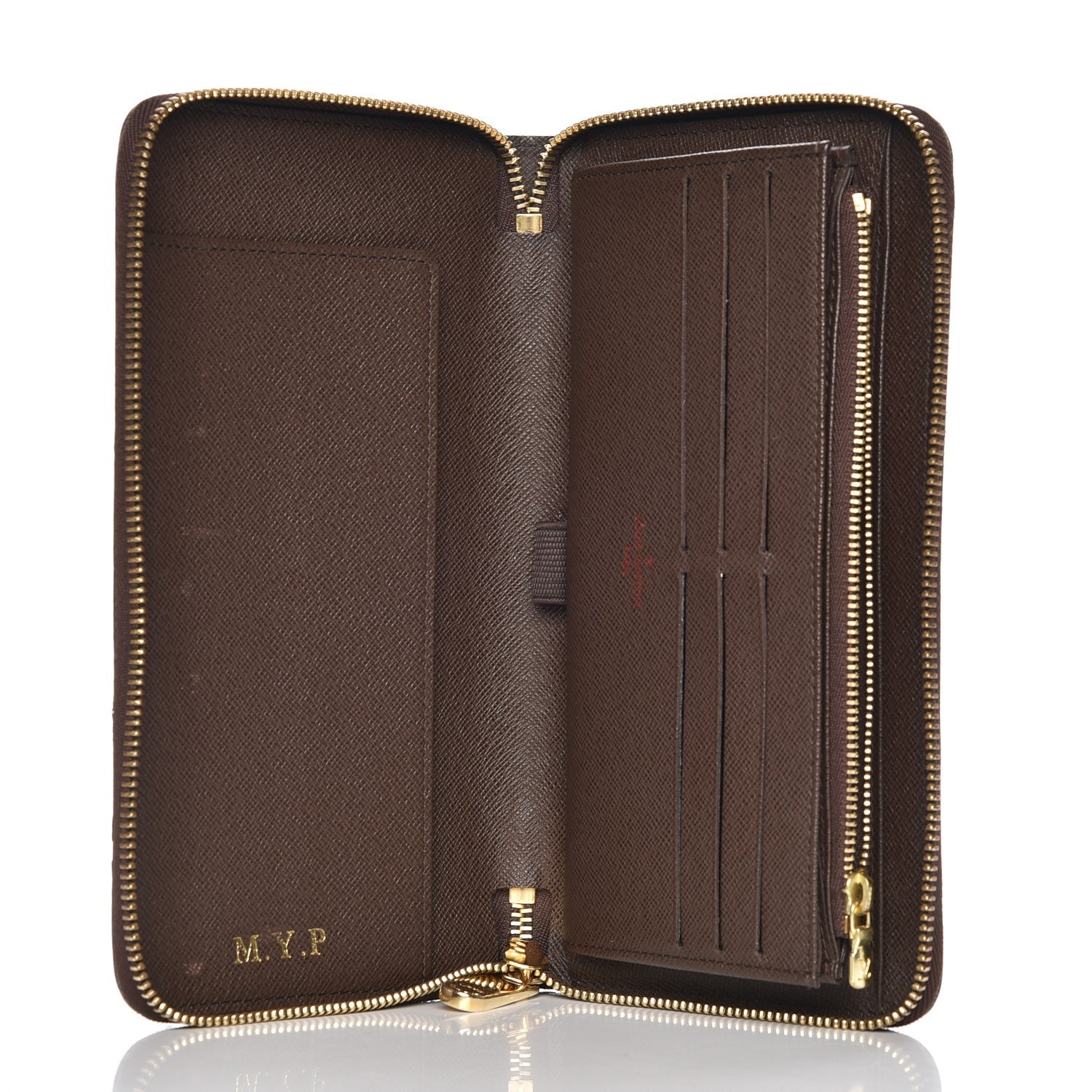 Louis Vuitton Damier Ebene Zippy Organizer Wallet 5 of 8