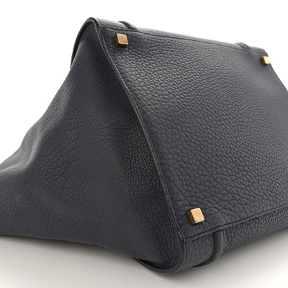 Celine Grained Calfskin Medium Phantom Luggage Deepsea 9 of 15