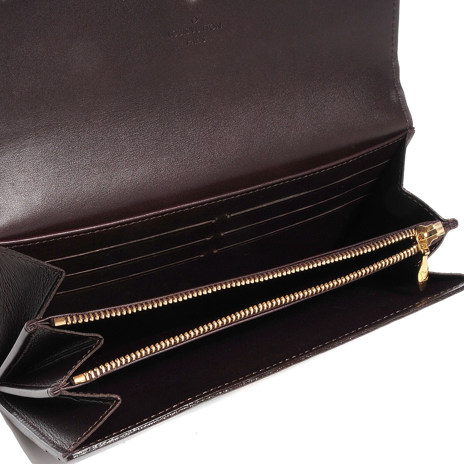 Louis Vuitton Vernis Sarah Wallet Amarante 5 of 14