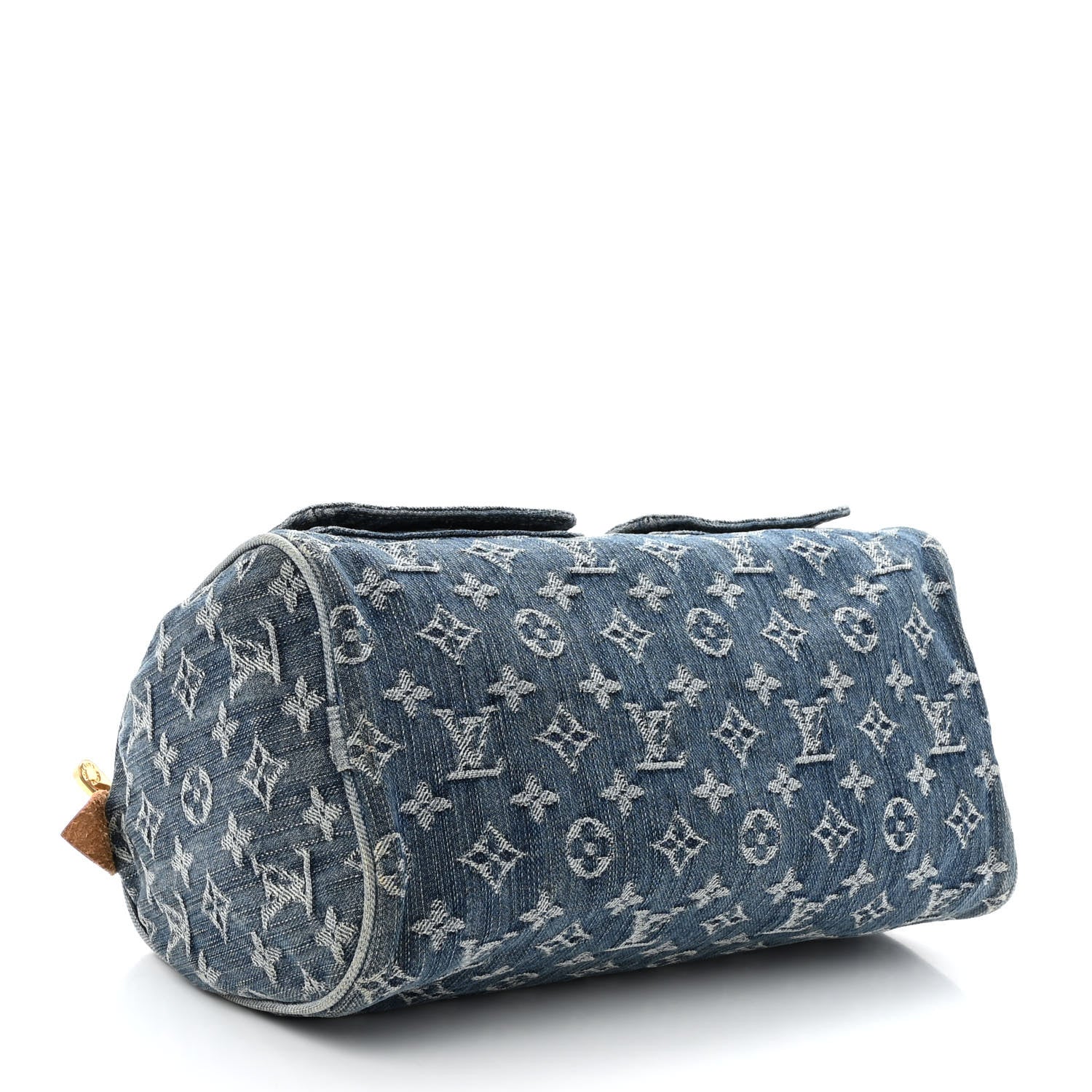 Louis Vuitton Monogram Denim Neo Speedy Blue 4 of 14
