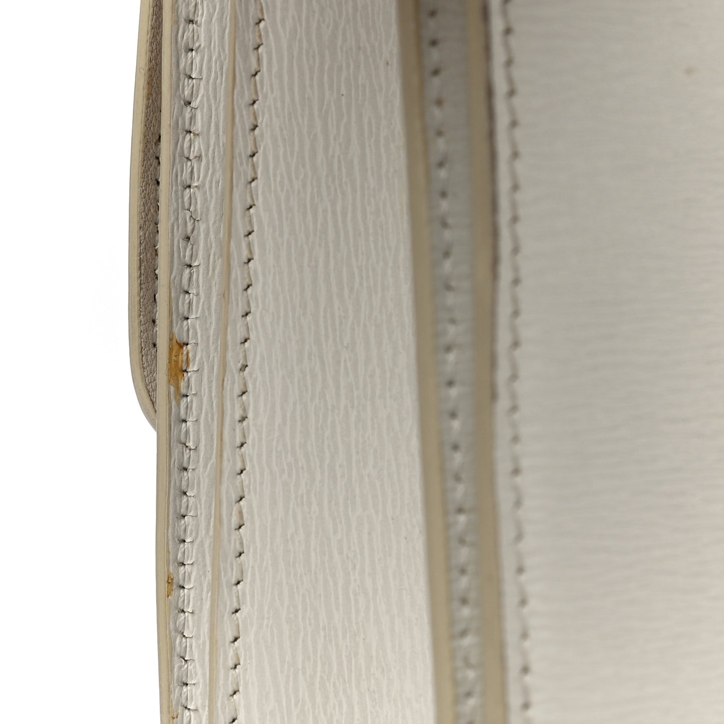 Liege Calfskin Medium Classic Box Flap Bag White