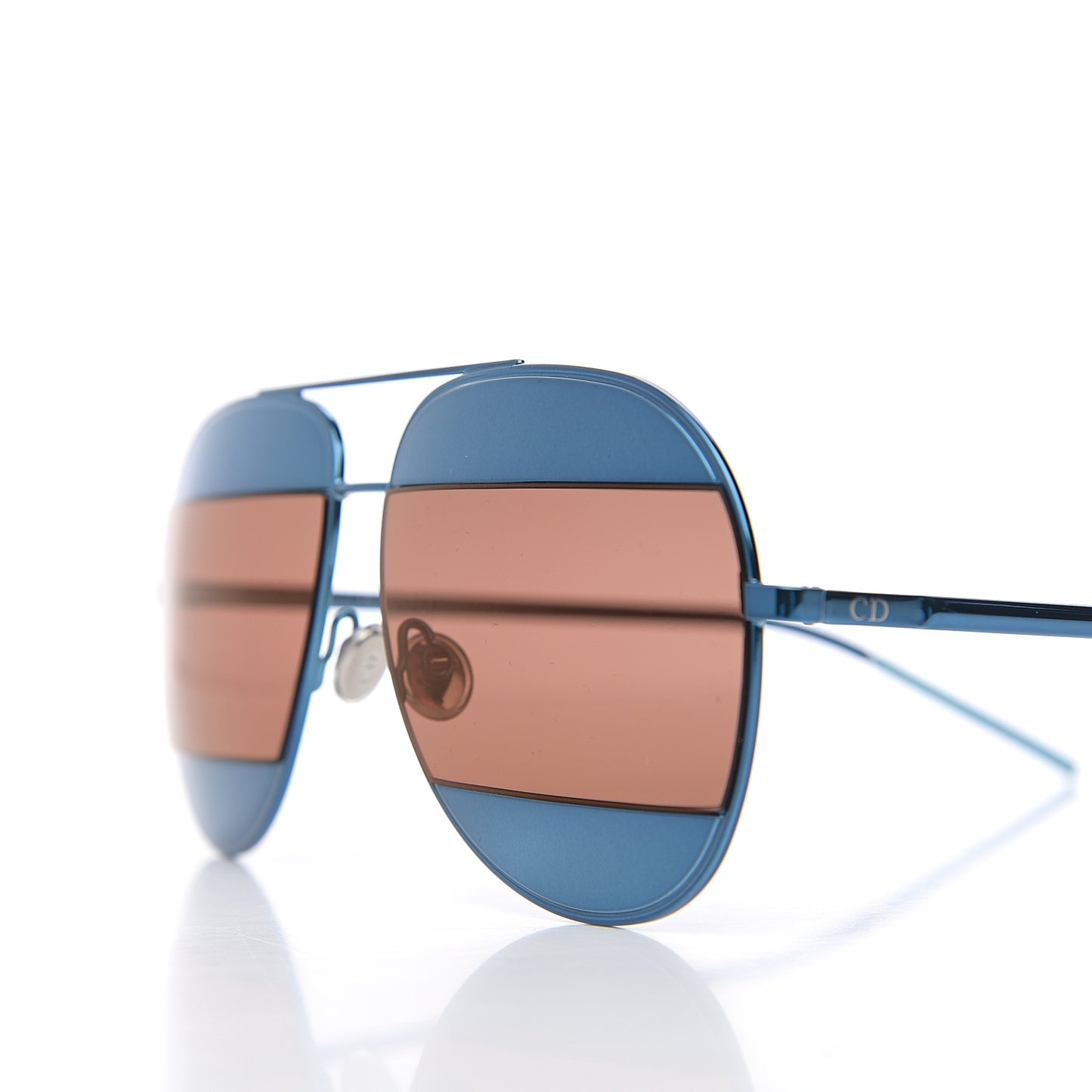 Split 1 Aviator Sunglasses Blue
