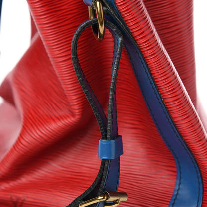 Louis Vuitton Epi Petit Bi-Color Noe Castillan Red Toledo 7 of 11