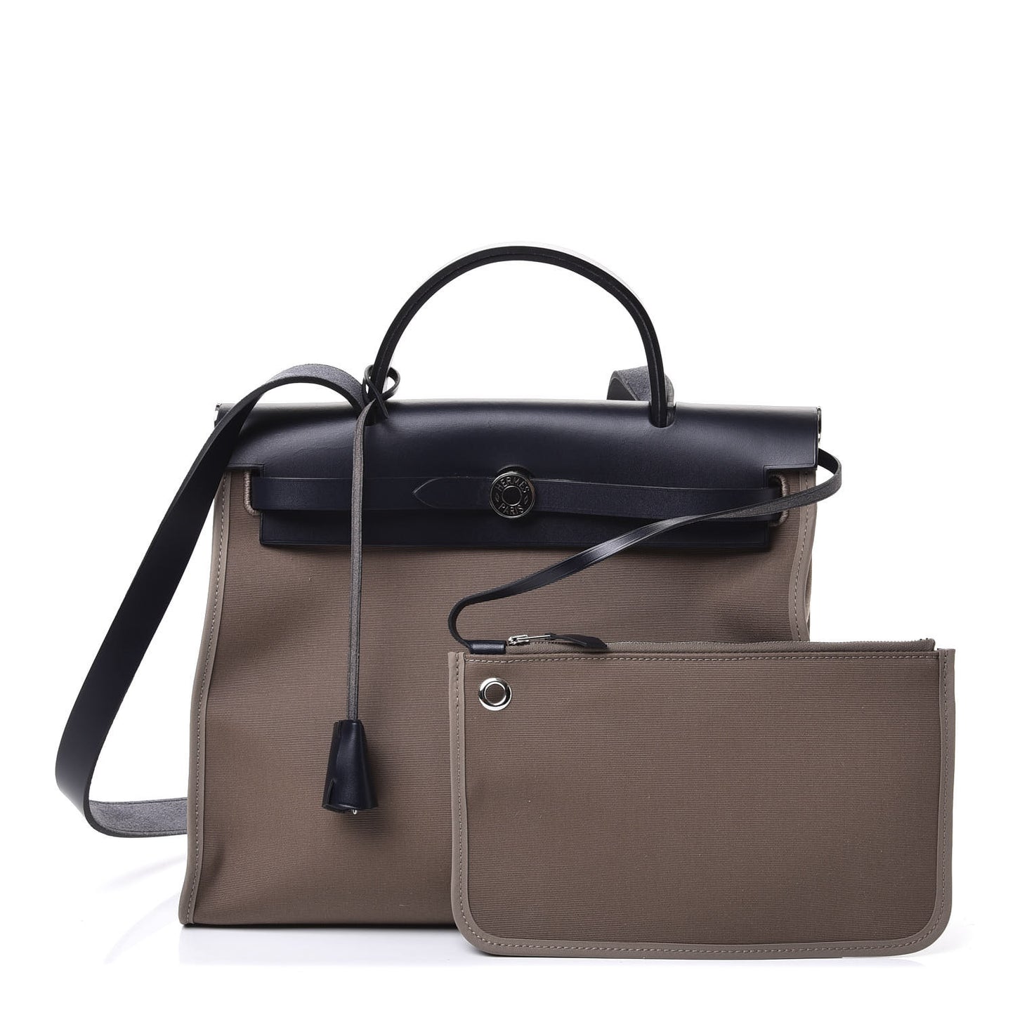 Vache Hunter Toile Herbag Zip 31 PM Etoupe Ebene