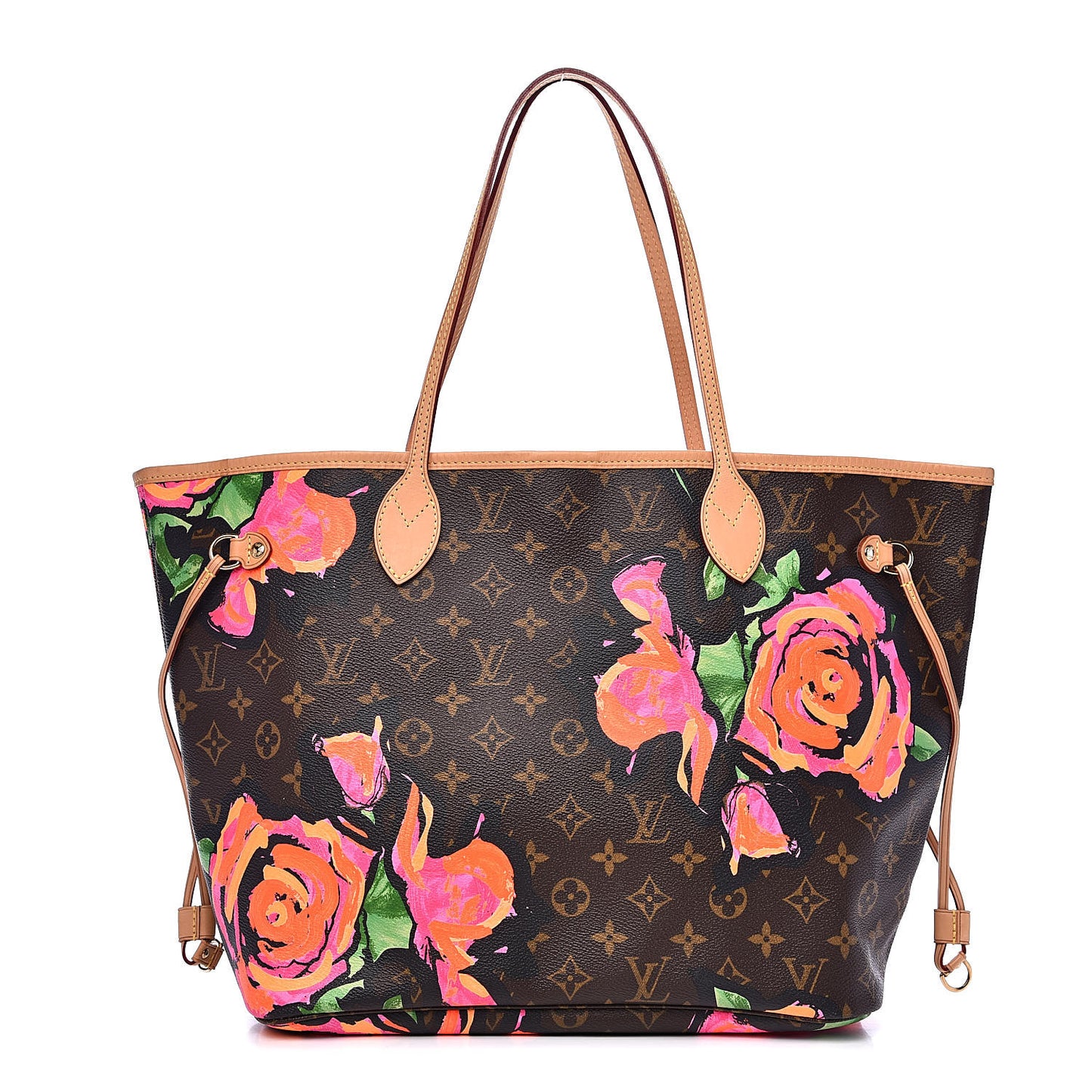 Monogram Roses Neverfull MM