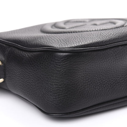 Gucci Pebbled Calfskin Small Soho Disco Bag Black 7 of 10