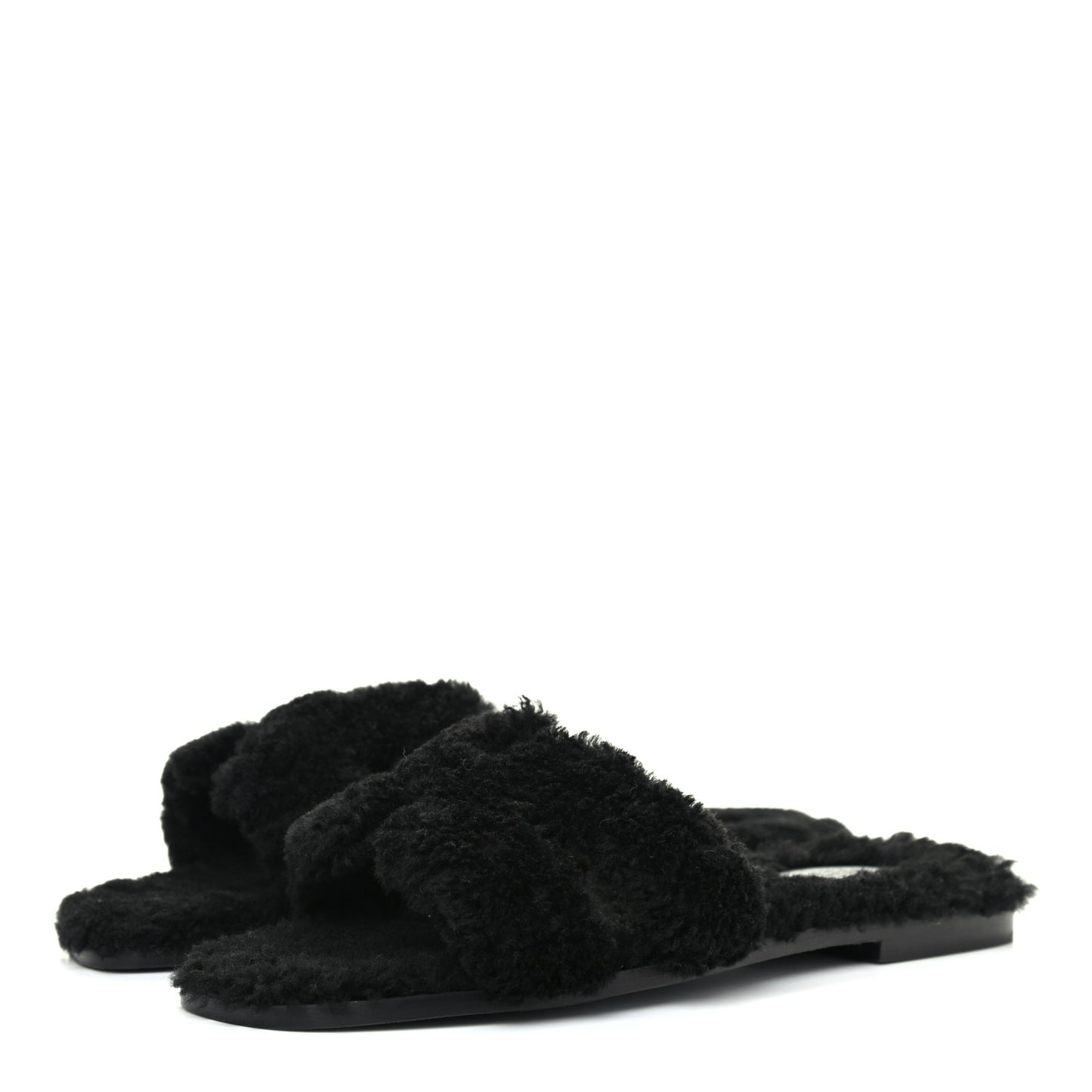 Woolskin Oran Sandals 39 Black
