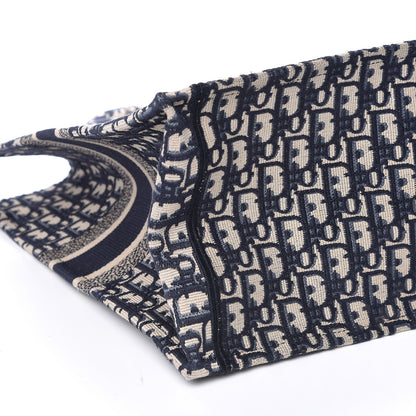 Christian Dior Oblique Book Tote Blue Multicolor 8 of 10