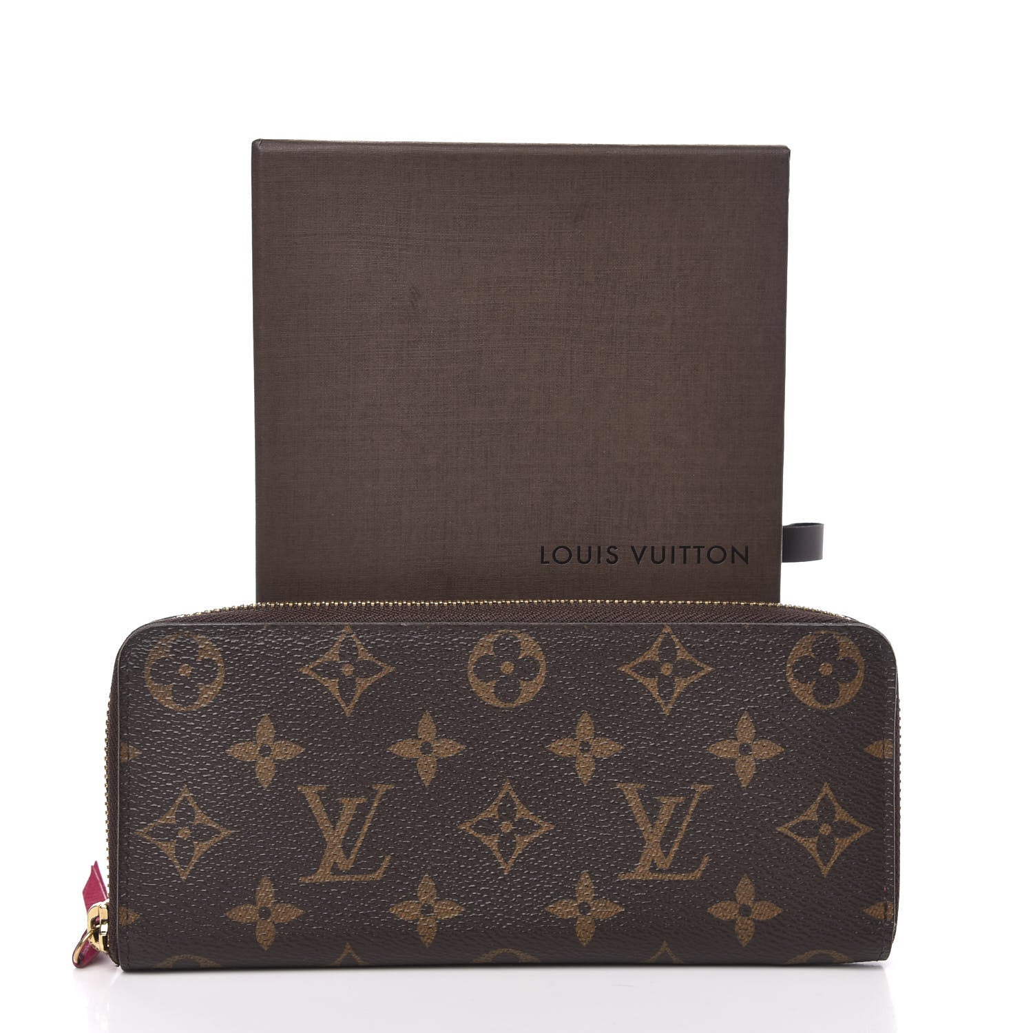 Louis Vuitton Monogram Clemence Wallet Hot Pink 8 of 8
