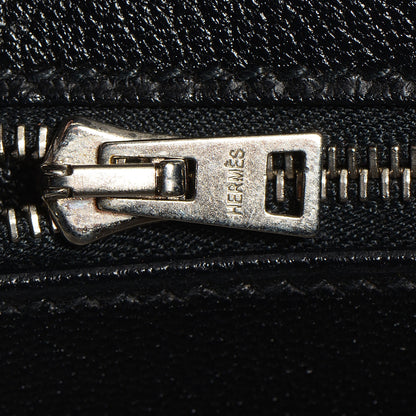 Hermes Matte Porosus Crocodile Birkin 35 Black 30 of 30