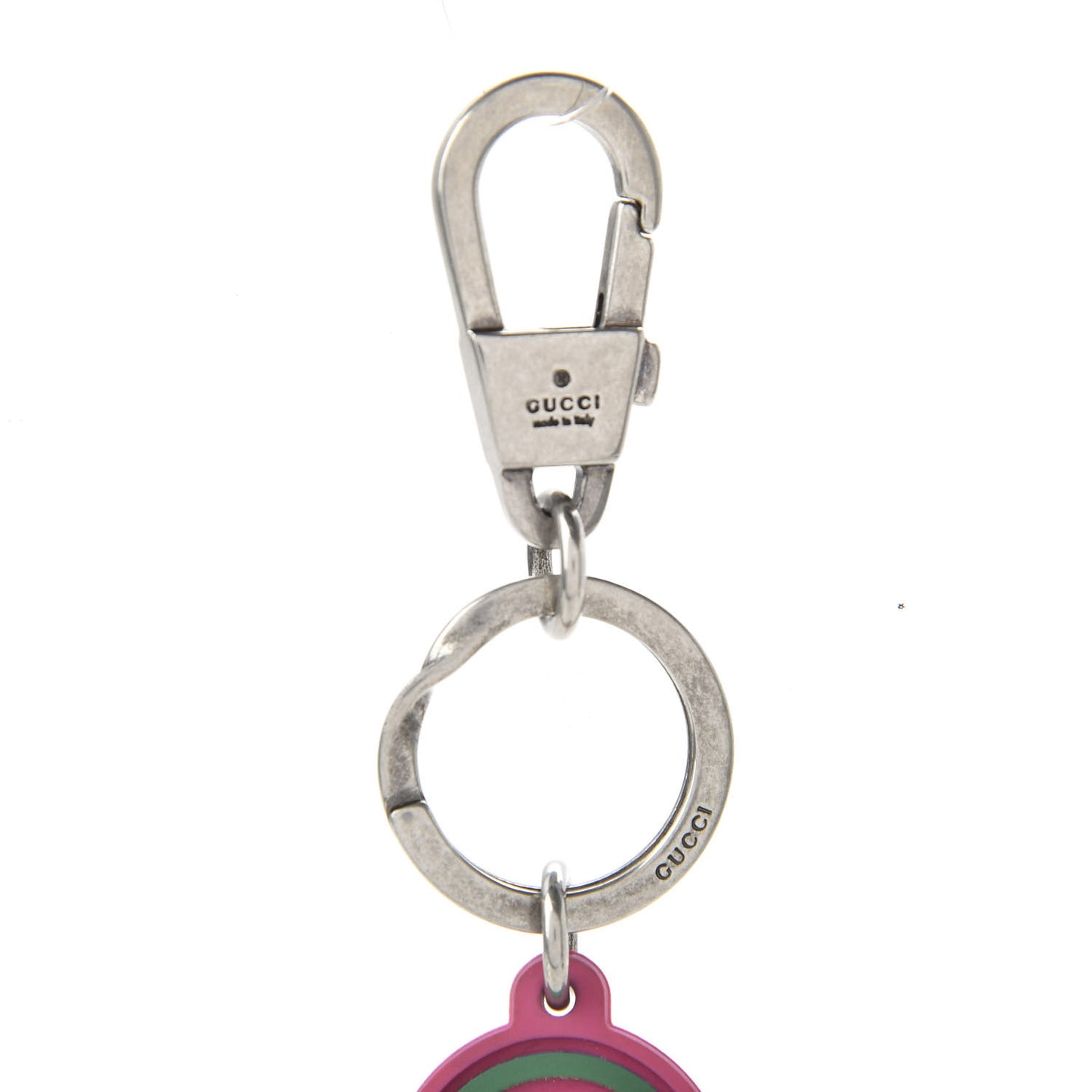 X SEGA Rubber Logo Key Chain Pink