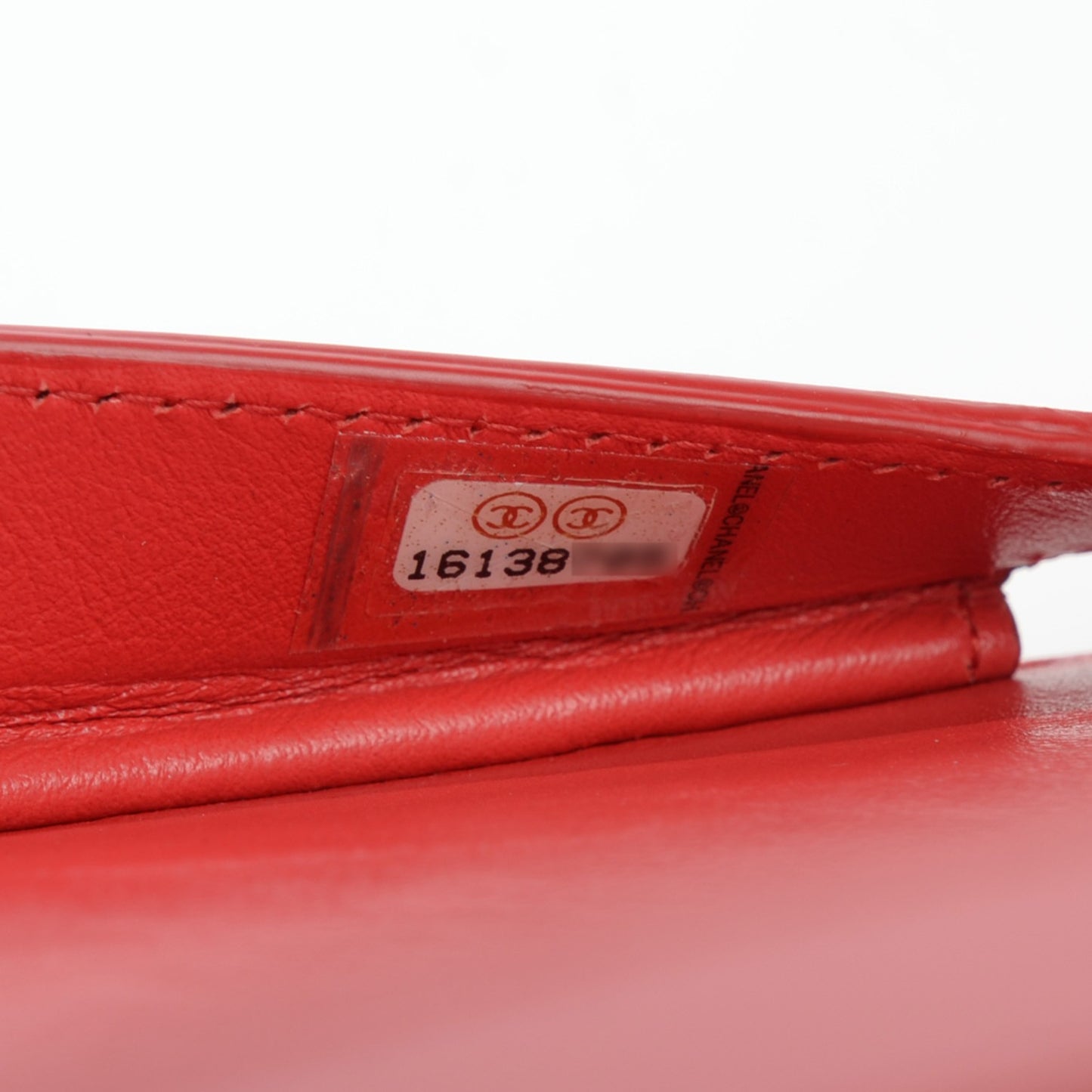 Calfskin Double Stitch iPad Case Red