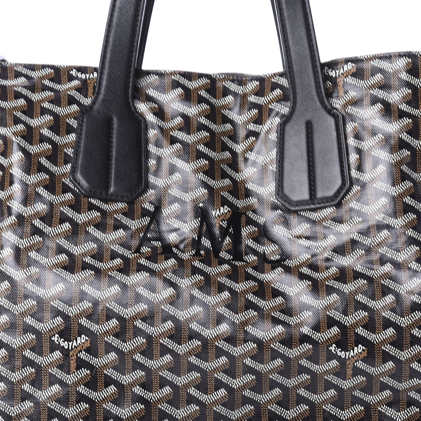 Goyardine Voltaire Tote Black