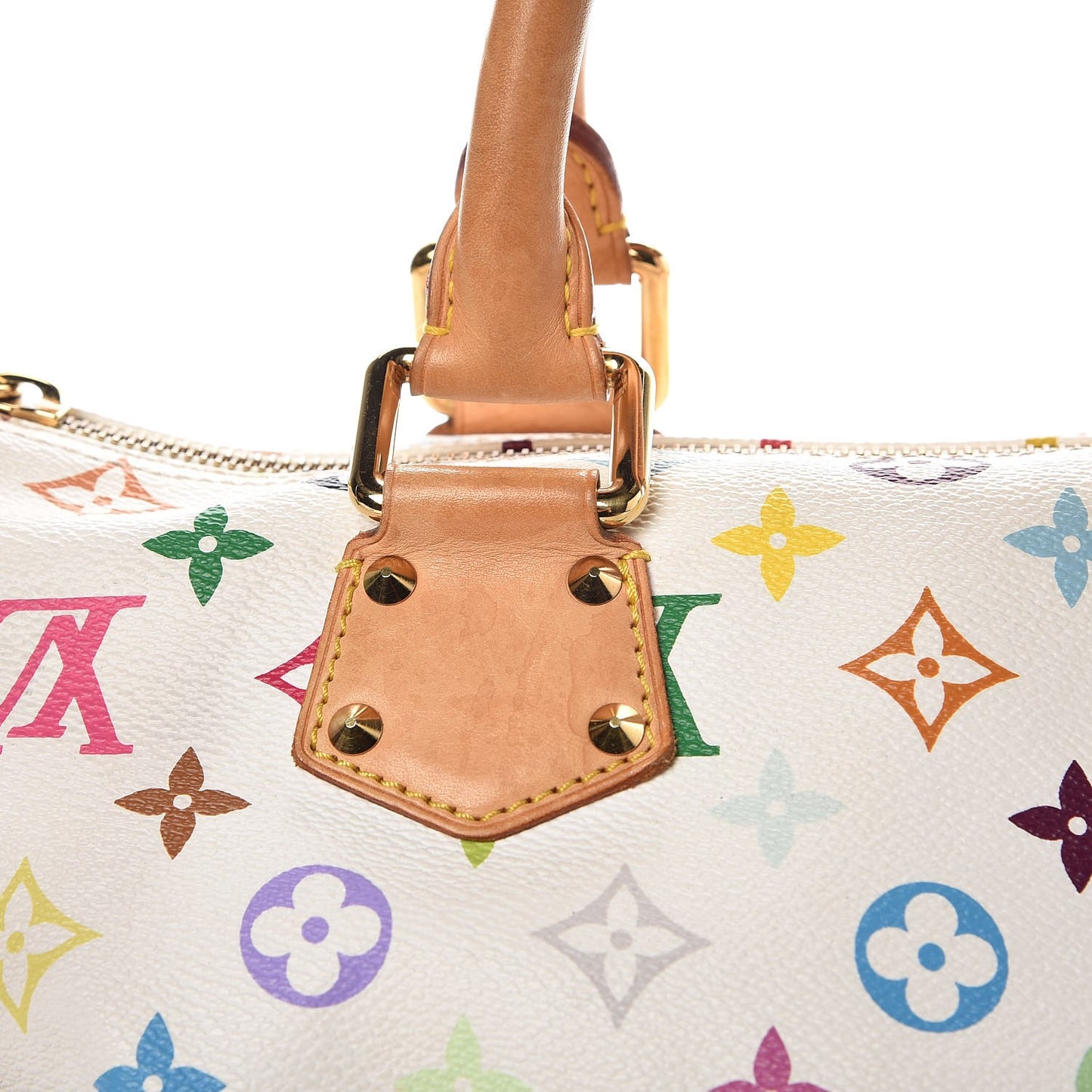 Monogram Multicolor Speedy 30 White