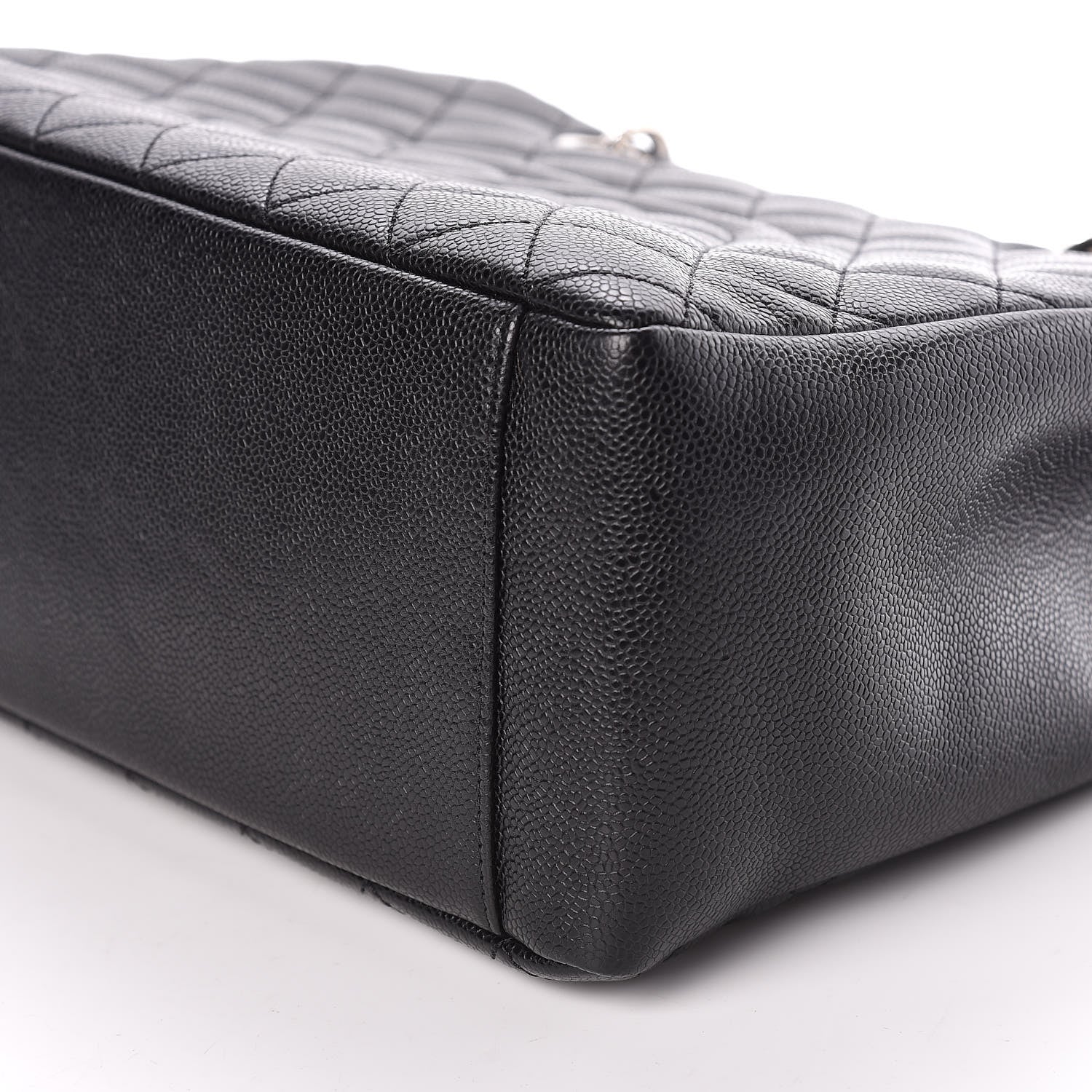 Chanel Caviar Quilted Grand Shopping Tote GST Black 7 of 11